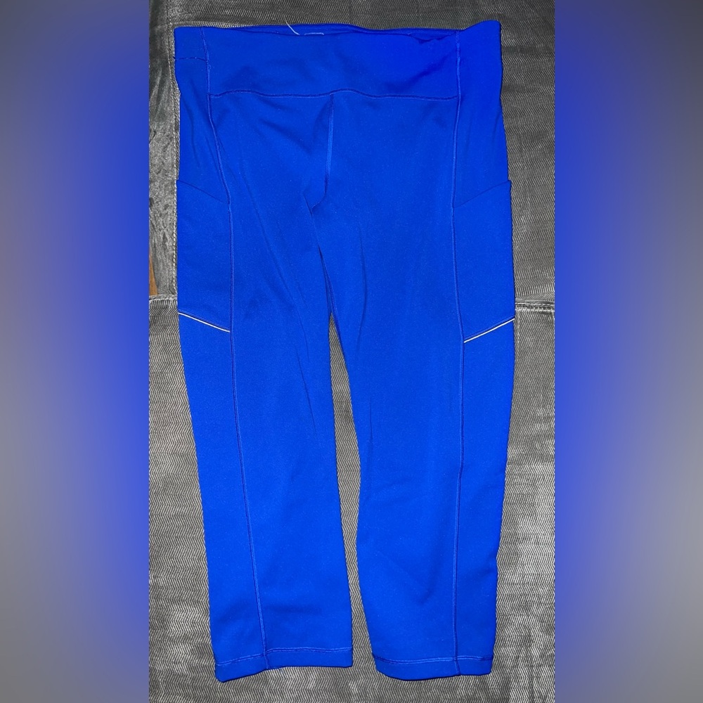 lululemon athletica Capri Blue Leggings